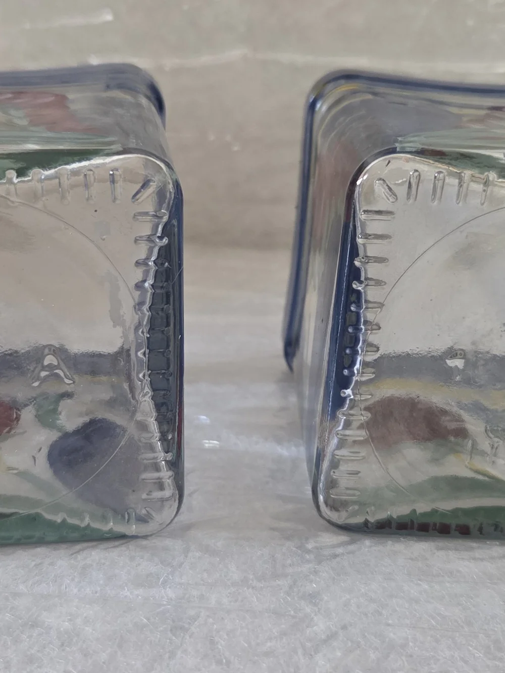 Lenox Glass Votives - 2pc Set
